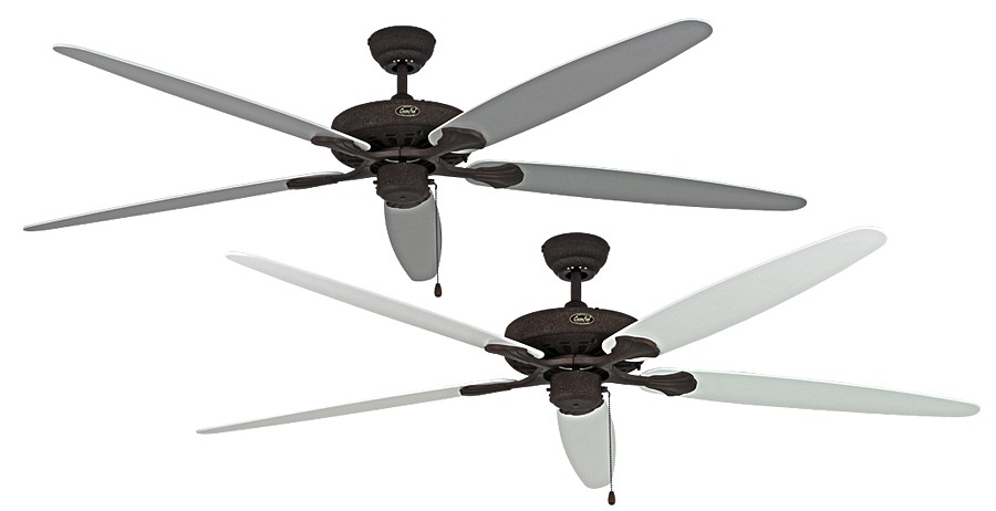 Deckenventilator Classic ROYAL Braun antik 75 cm bis 180 cm mit